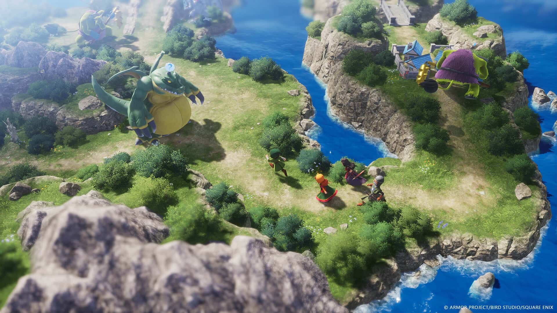 勇者斗恶龙 VII Reimagined 模拟器整合中文版全息投影